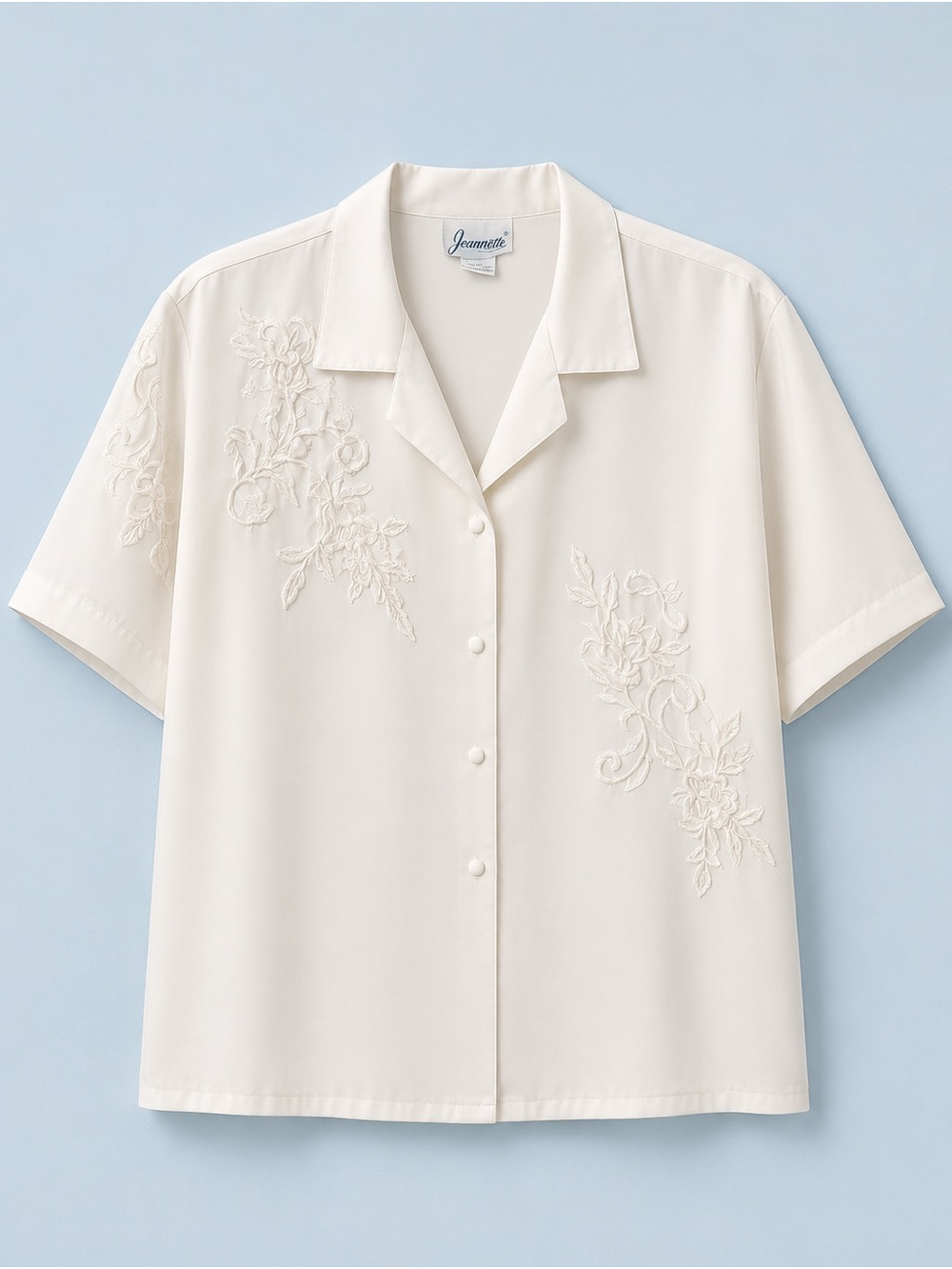 Vintage Embroidered Airy Blouse